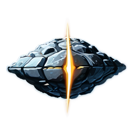 medieval meteor icon - icon | sticker