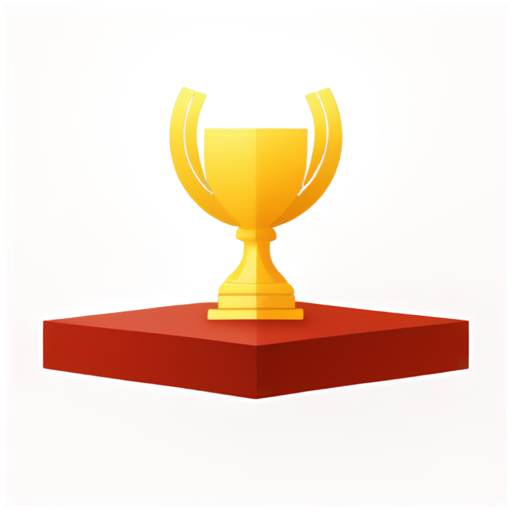 Icon: A trophy or a medal, or a stack of game boxes. - icon | sticker