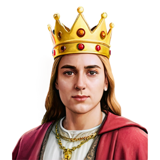 I need a icon for an Instagram profile that is about web development and Crusader Kings 3 modding - icon | sticker