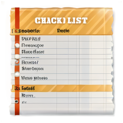 wrap with checked task list - icon | sticker