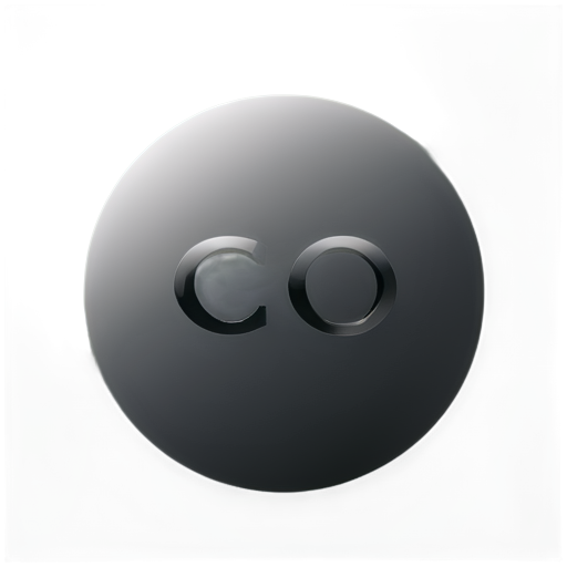 written CO2 - icon | sticker