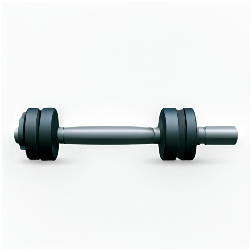 workout, dumbbells, muscles - icon | sticker