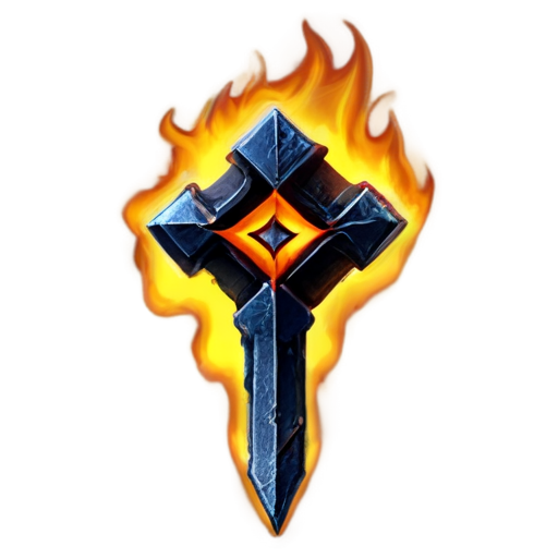 Burning Rune - icon | sticker