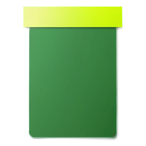 a sticky note browser tab, flat style, green - icon | sticker