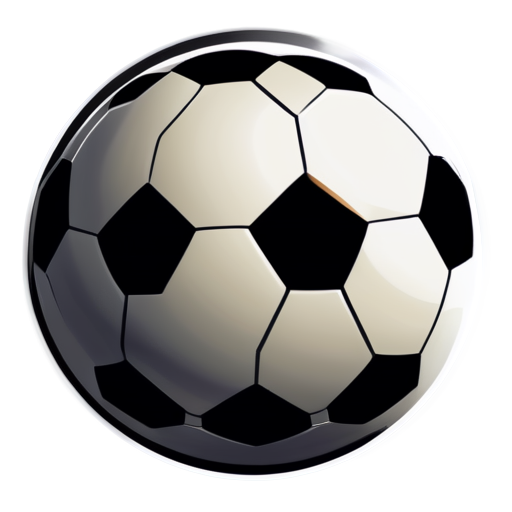 pumpkin like Soccer ball - icon | sticker