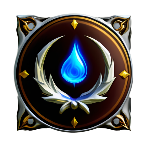 medieval casting spell icon - icon | sticker