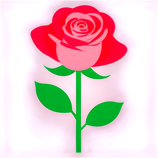 An Ai tool called Rosa - a dating coach should include a rose - icon | sticker