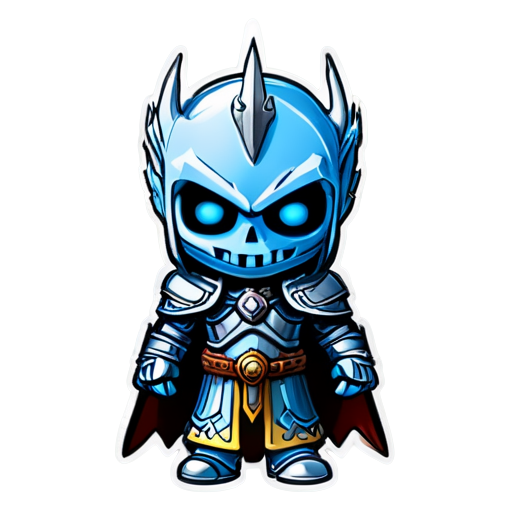 The lich king - icon | sticker