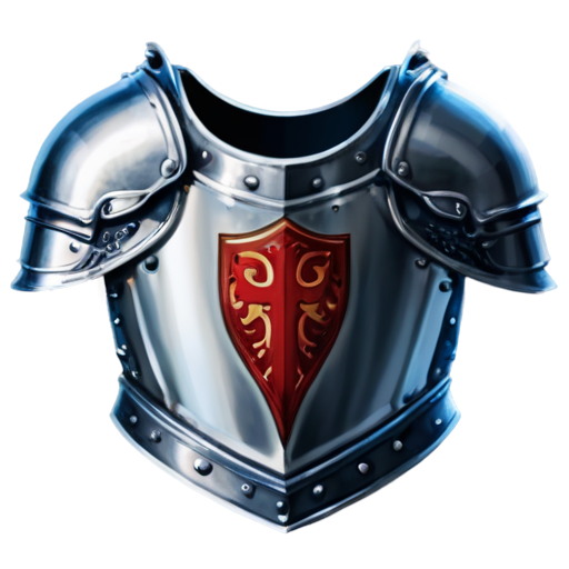 knight armor chest piece icon - icon | sticker