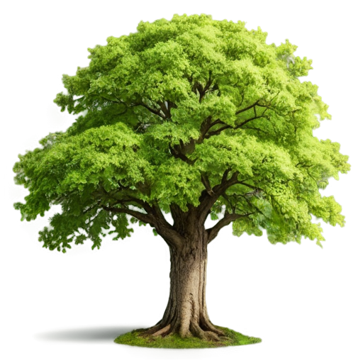 medieval elm tree - icon | sticker