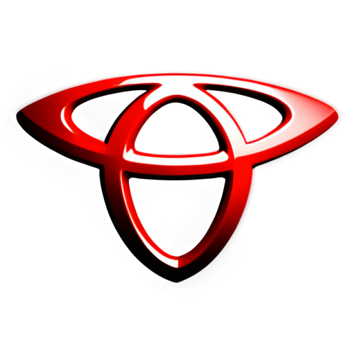 toyota chaser red emblem - icon | sticker