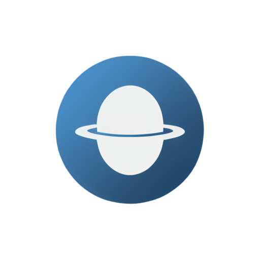 space background, dumpbell - icon | sticker