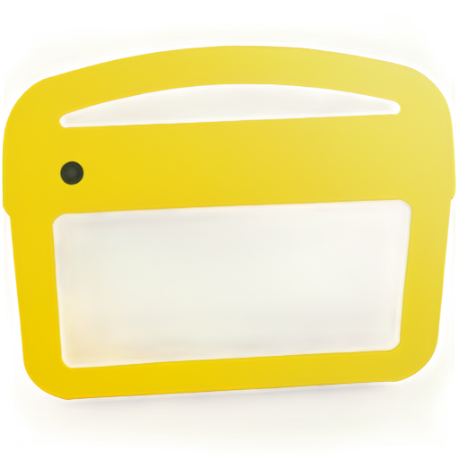 generator a icon of "ID card usage permission withdrawn by user " color shades is used blue shades and light lemon yellow shades. there would indication like a "user" is withdrawing its permission icon , include user also into the icon - icon | sticker