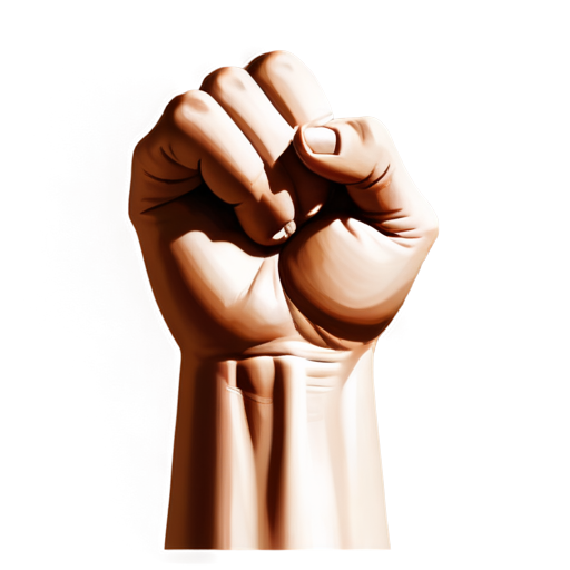 two high fist block animated icon - icon | sticker