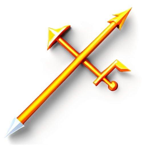 medieval blocking arrows icon - icon | sticker