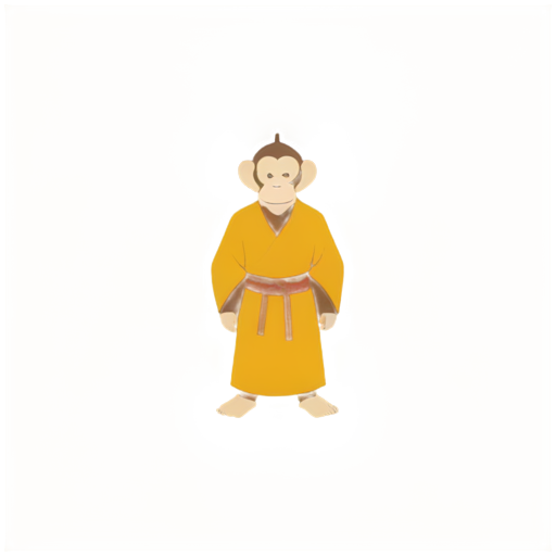 monkey monk - icon | sticker