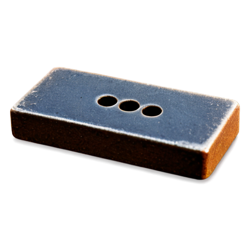 rectangle brick button - icon | sticker