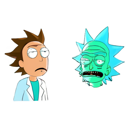 Rick and Morty - icon | sticker