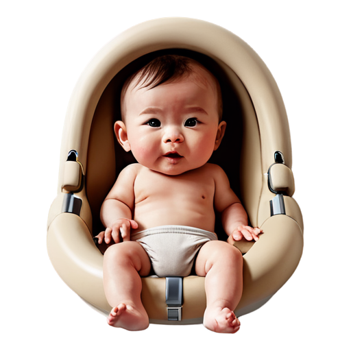 baby item bouncers icon light beige no background - icon | sticker