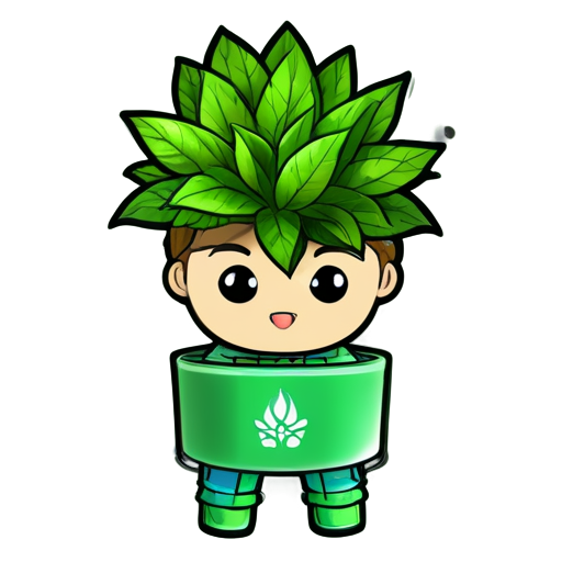 Hydroponics Planter - icon | sticker