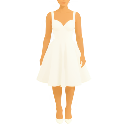 A dress that is like a bird - icon | sticker