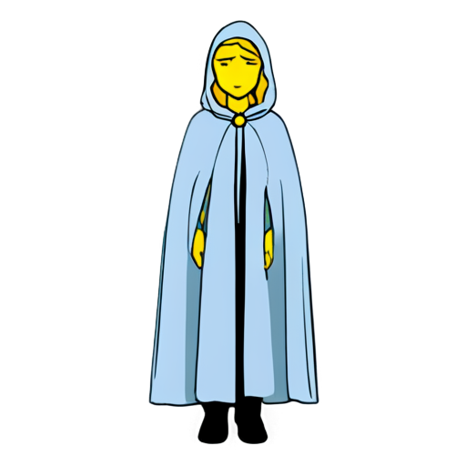 cape icon outline - icon | sticker