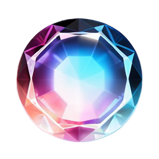 cut diamond - icon | sticker