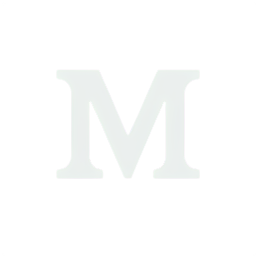 "m" purple - icon | sticker