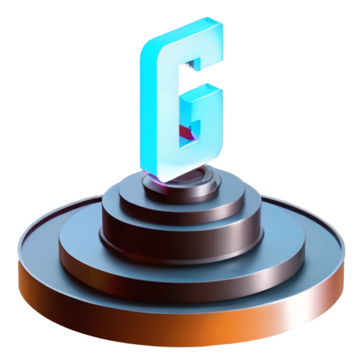 Factory 3d icon hologram style - icon | sticker