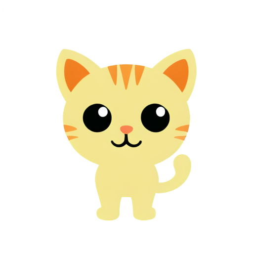 funny cat - icon | sticker