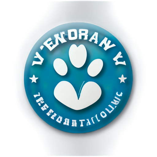 veterinary clinic logo - icon | sticker