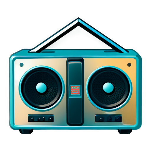 gta style house radio icon - icon | sticker