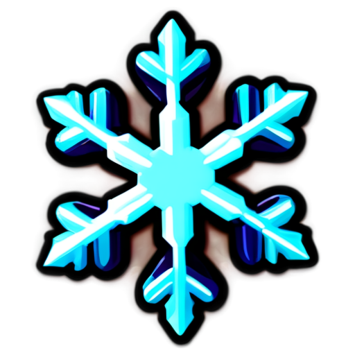 snowflake - icon | sticker