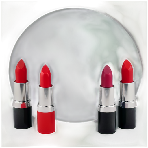 "Lipsticks reflected in a mirror." - icon | sticker