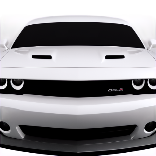 dodge challenger headlights - icon | sticker