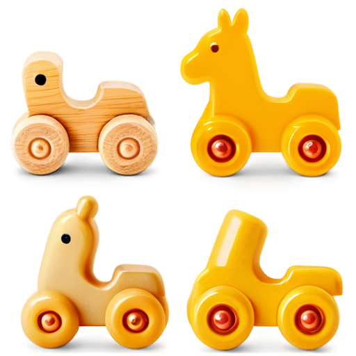 Environmentally friendly and handmade wax coating on wooden toys - icon | sticker