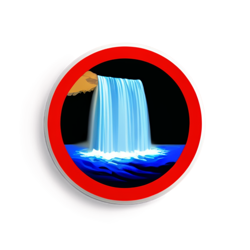 Projects and to-do app with codename Niagara Falls - icon | sticker