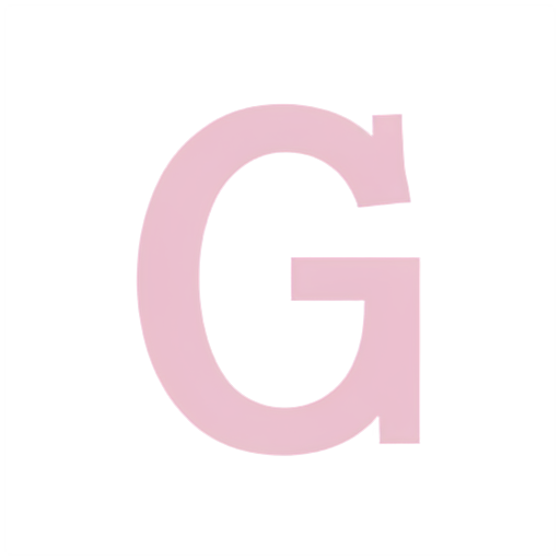 animated letter G - icon | sticker