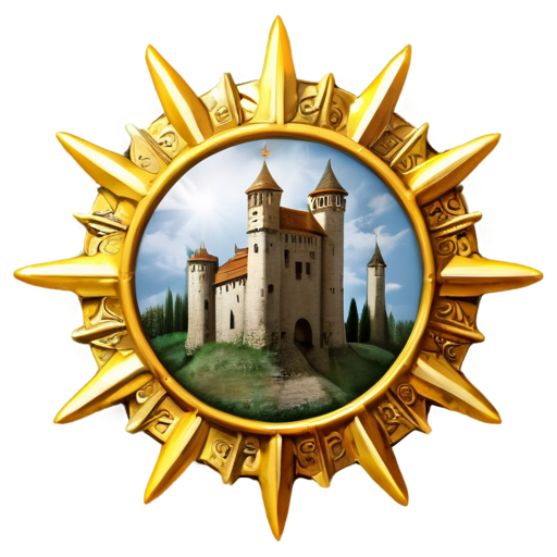 medieval sunshine - icon | sticker