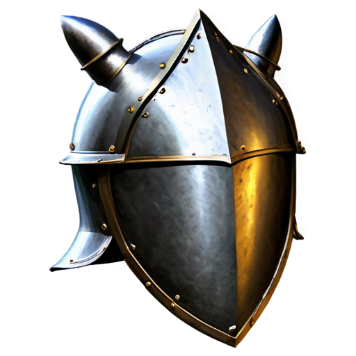 knight Shield and helmet - icon | sticker