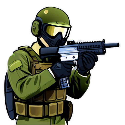 paintball chronograph - icon | sticker