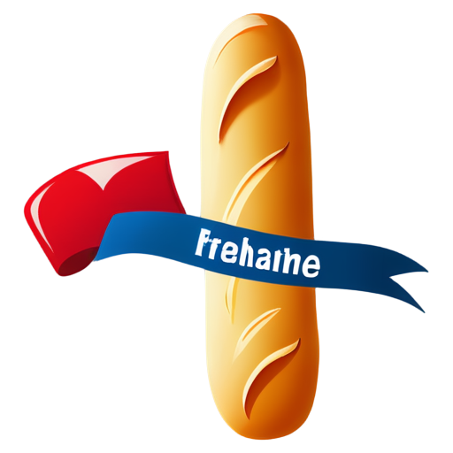 french baguette - icon | sticker