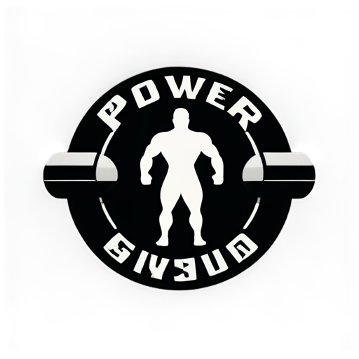 логотип для фитнес клуба Power Gym - icon | sticker