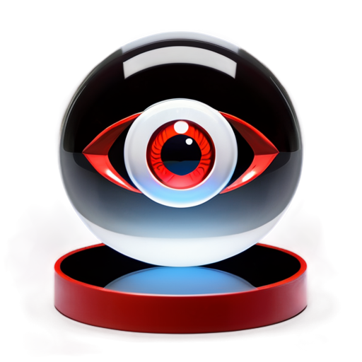 Moon, The eye of mangekyu sharingan from naruto. the logo of the online store "Moon market", the inscription "market" at the bottom. - icon | sticker