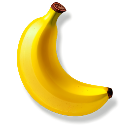 Letter t with banana - icon | sticker