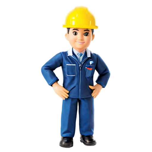 an engineer doll waving. below that says "ARJESCO ADVISOR" - icon | sticker