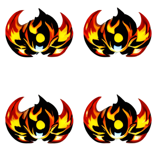 Fire Type symbol - icon | sticker