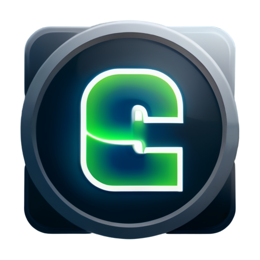 Search Engine icon with the letters only ST - icon | sticker