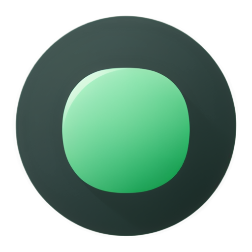 Icon for Emerald dreams game, minimalism - icon | sticker