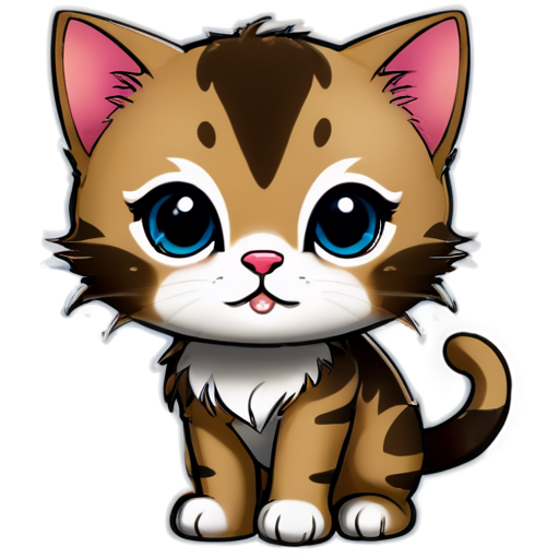 cat - icon | sticker